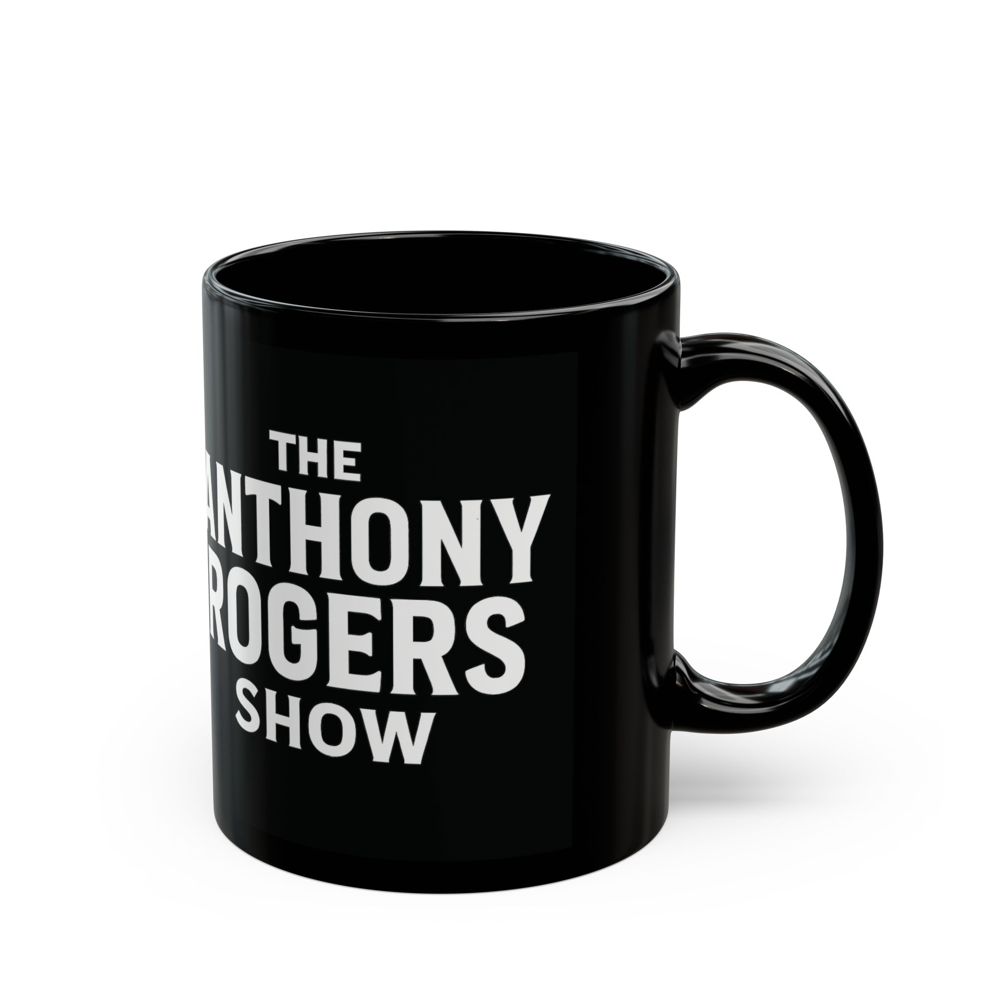 Anthony Rogers Show Black Mug - Image 3