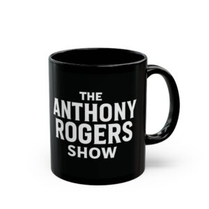 Anthony Rogers Show Black Mug