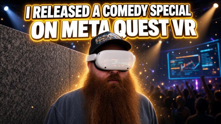 I Released A Comedy Special on Meta Quest VR